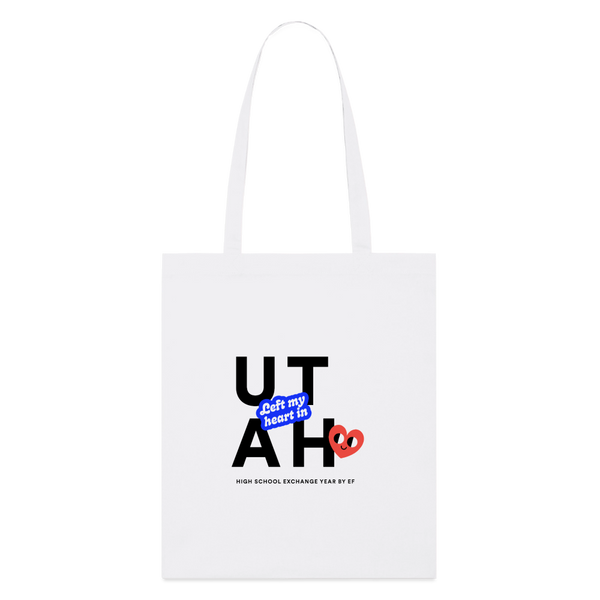2026 State Pride Tote bag_Utah - white