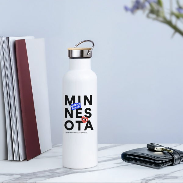 2026 State Pride Water bottle_Minnesota - white