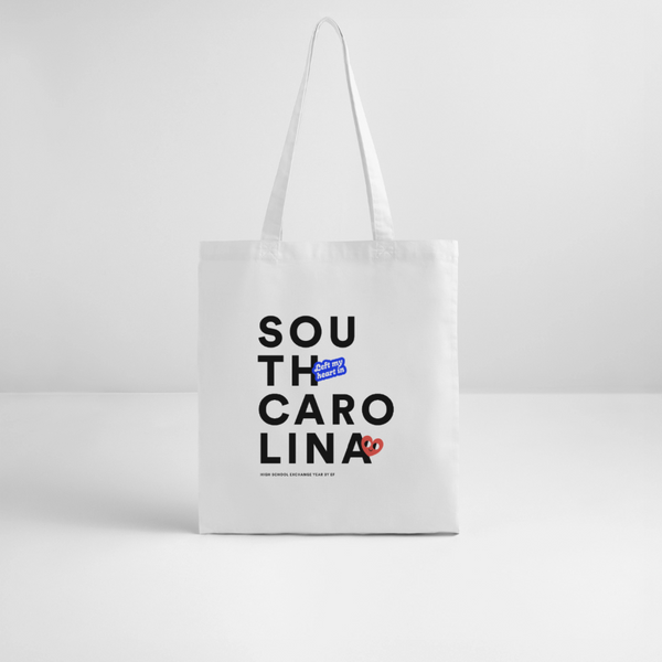 2026 State Pride Tote bag_SouthCarolina - white