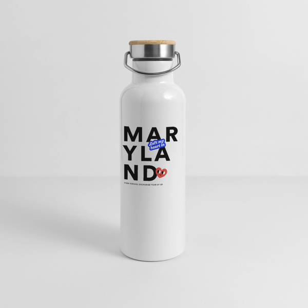 2026 State Pride Water bottle_Maryland - white