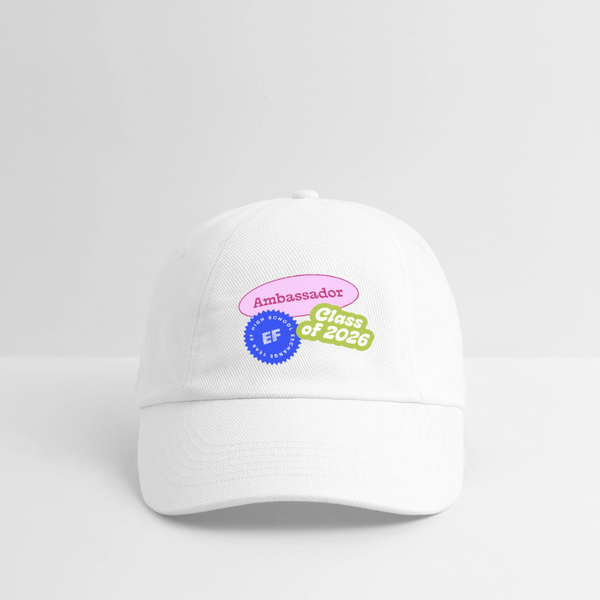New Ambassador Cap - white/white