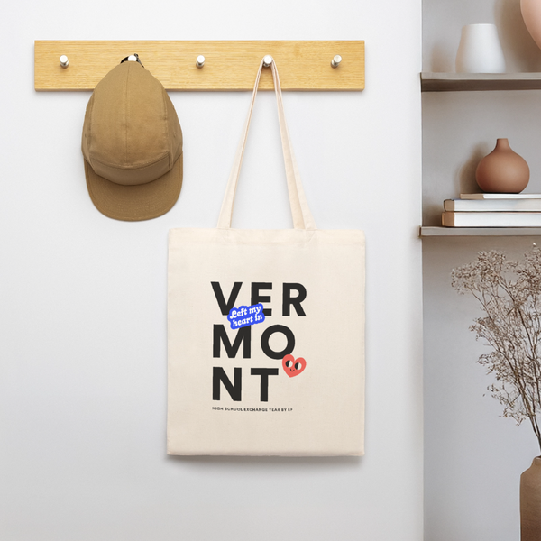 2026 State Pride Tote bag_Vermont - soft Ecru