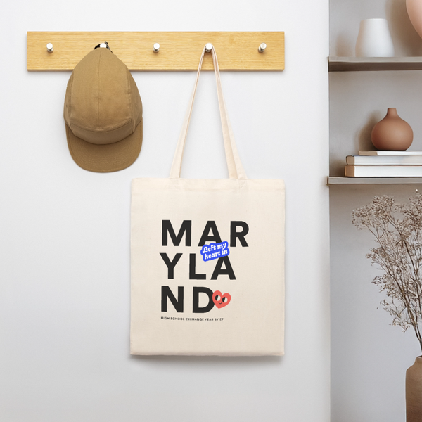 2026 State Pride Tote bag_Maryland - soft Ecru