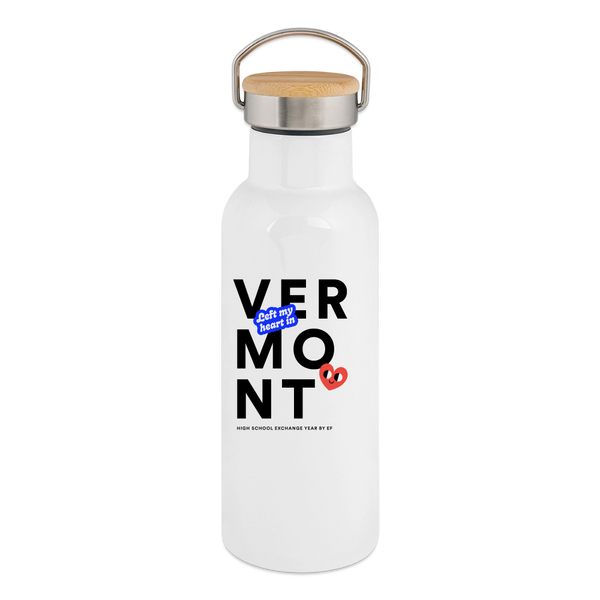 2026 State Pride Water bottle_Vermont - white