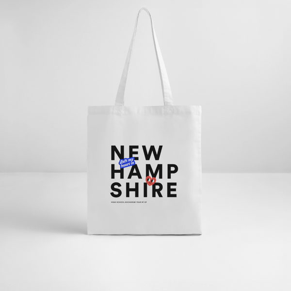 2026 State Pride Tote bag_Newhampshire - white