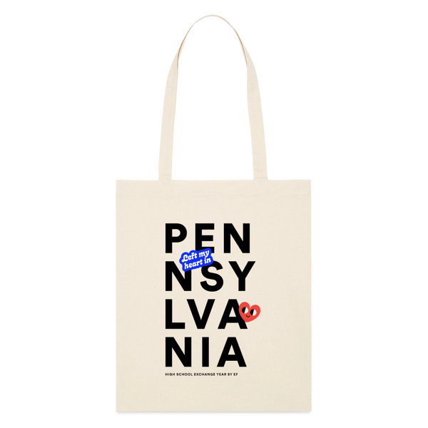2026 State Pride Tote bag_Pennsylvania - soft Ecru