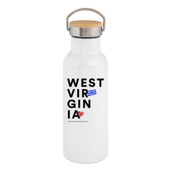 2026 State Pride Water bottle_West Virginia - white