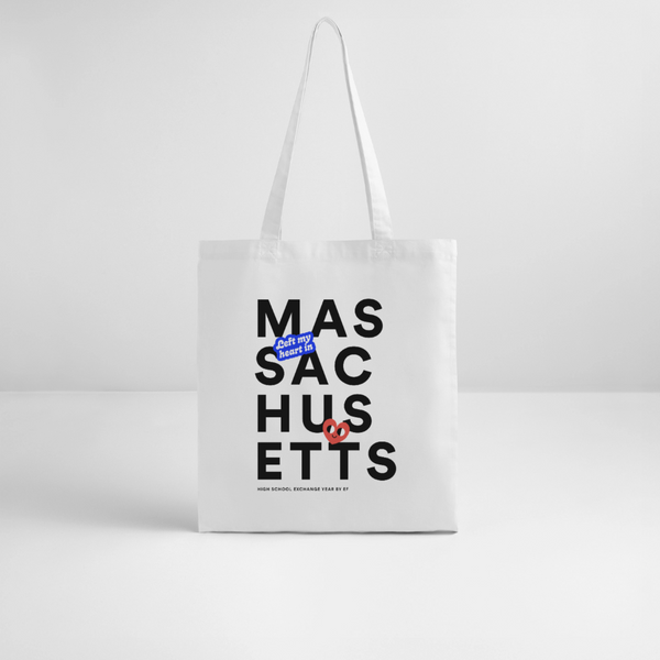 2026 State Pride Tote bag_Massachusetts - white