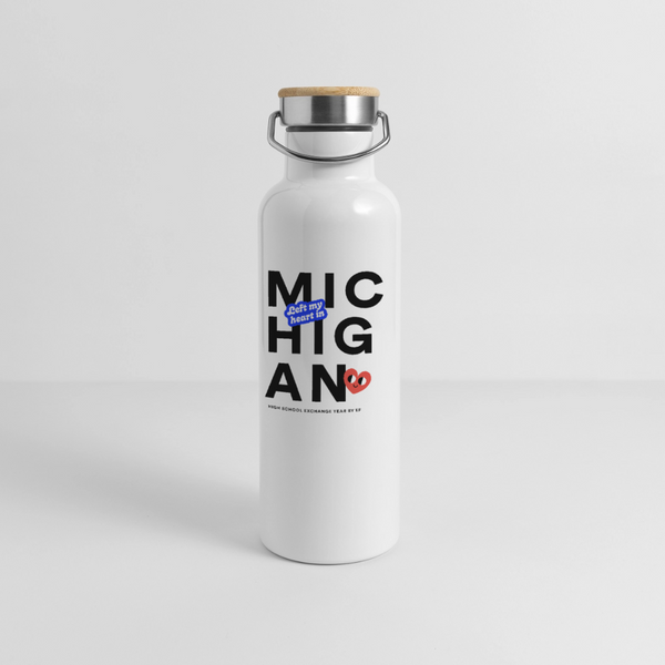 2026 State Pride Water bottle_Michigan - white