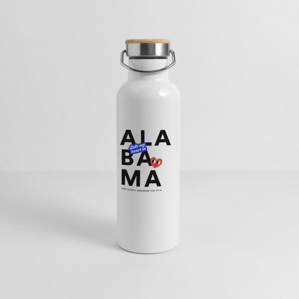 2026 State Pride Water bottle_Alabama - white