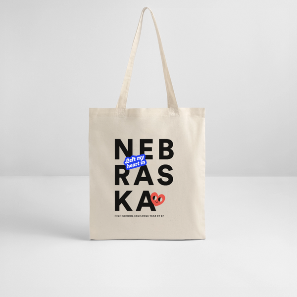 2026 State Pride Tote bag_Nebraska - soft Ecru
