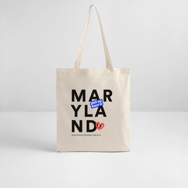 2026 State Pride Tote bag_Maryland - soft Ecru