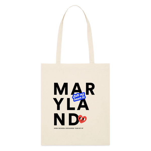 2026 State Pride Tote bag_Maryland - soft Ecru