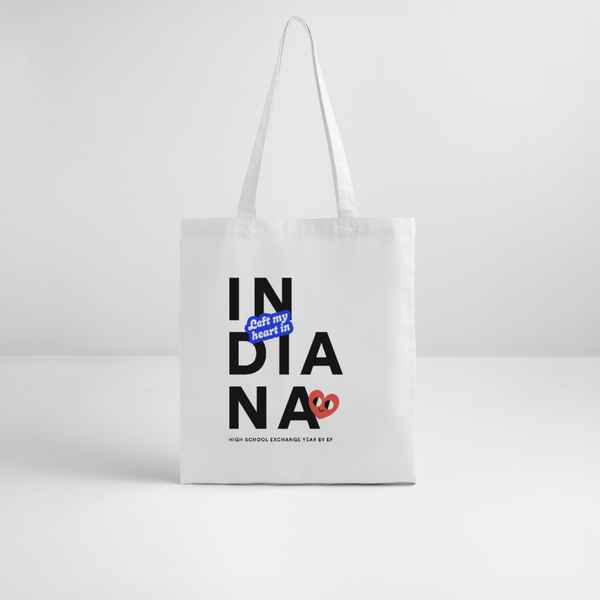 2026 State Pride Tote bag_Indiana - white