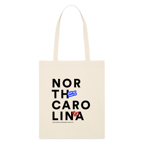 2026 State Pride Tote bag_NorthCarolina - soft Ecru