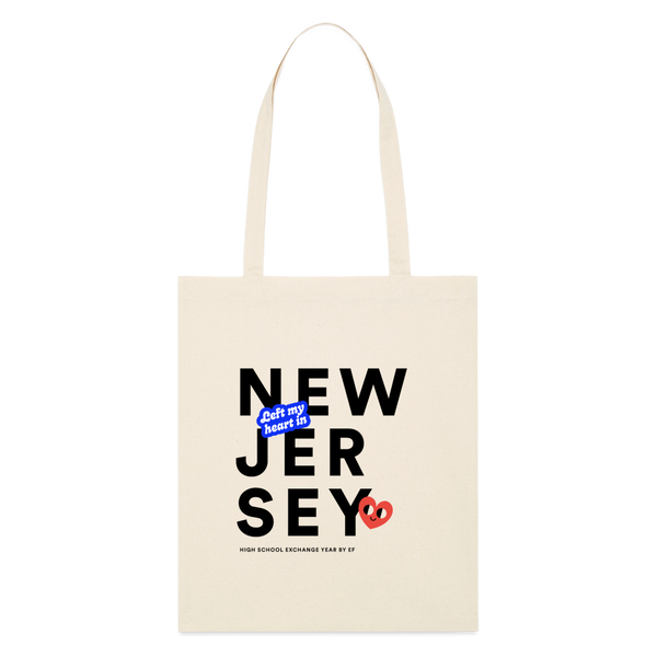 2026 State Pride Tote bag_NewJersey - soft Ecru