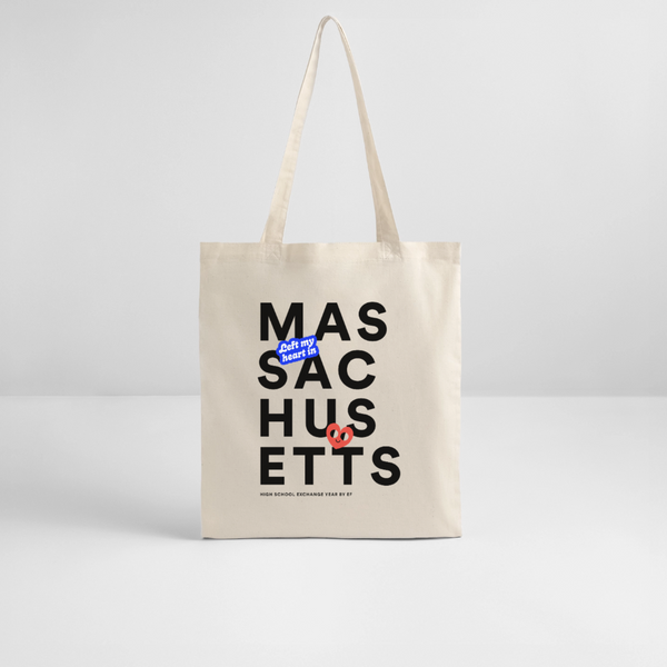 2026 State Pride Tote bag_Massachusetts - soft Ecru