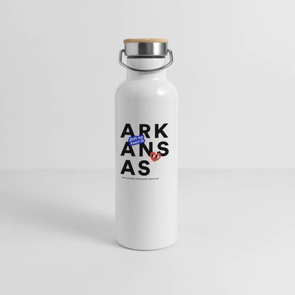 2026 State Pride Water bottle_Arkansas - white