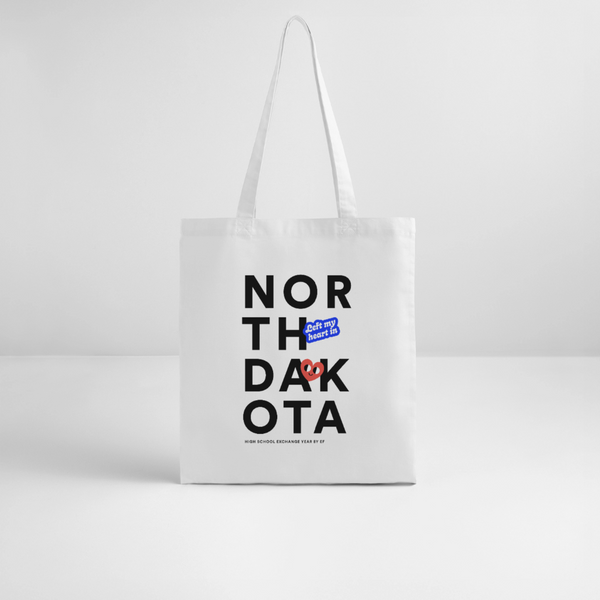 2026 State Pride Tote bag_NorthDakota - white