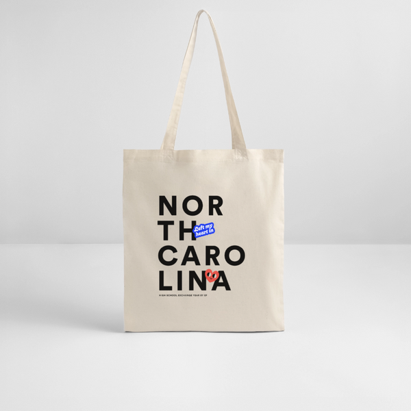 2026 State Pride Tote bag_NorthCarolina - soft Ecru