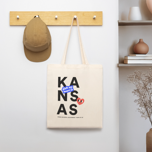 2026 State Pride Tote bag_Kansas - soft Ecru