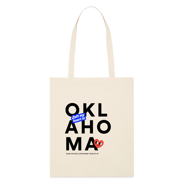 2026 State Pride Tote bag_Oklahoma - soft Ecru