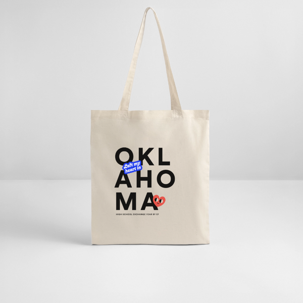 2026 State Pride Tote bag_Oklahoma - soft Ecru