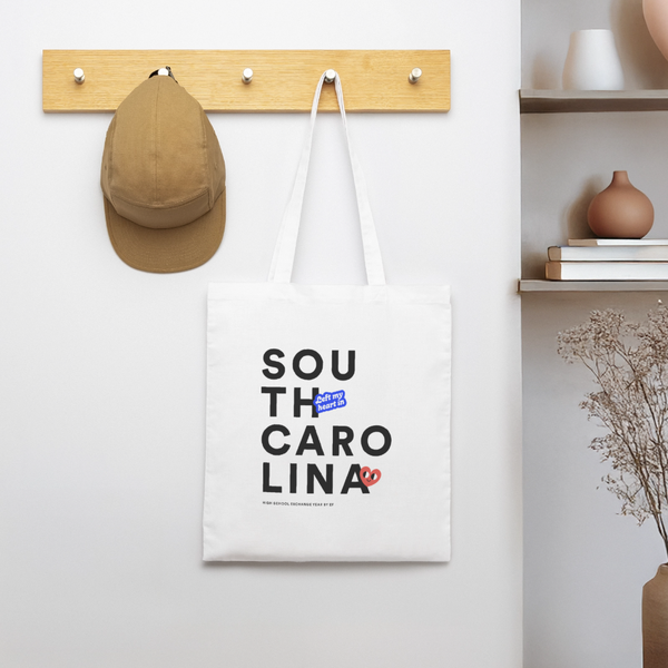 2026 State Pride Tote bag_SouthCarolina - white