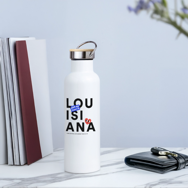 2026 State Pride Water bottle_Louisiana - white