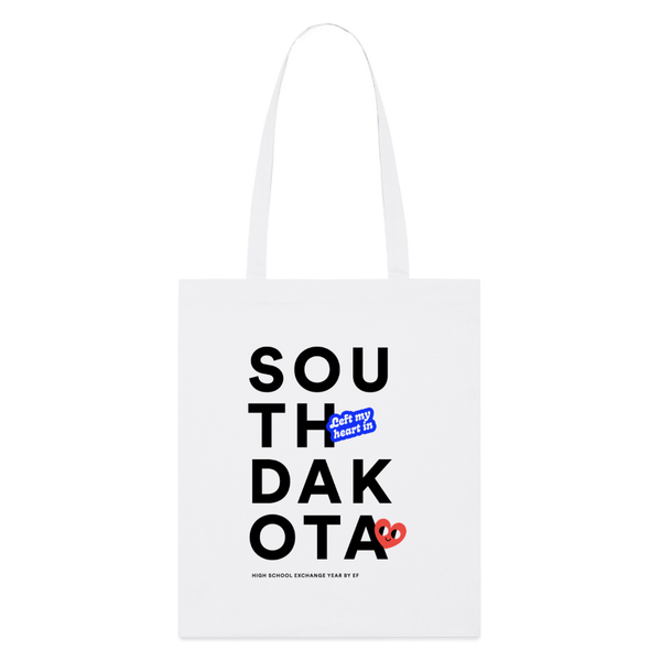 2026 State Pride Tote bag_SouthDakota - white