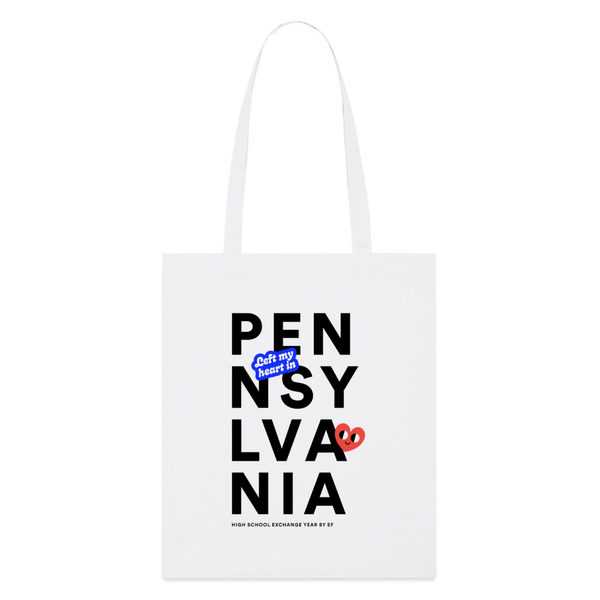 2026 State Pride Tote bag_Pennsylvania - white