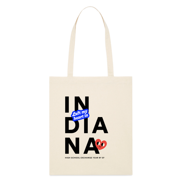 2026 State Pride Tote bag_Indiana - soft Ecru
