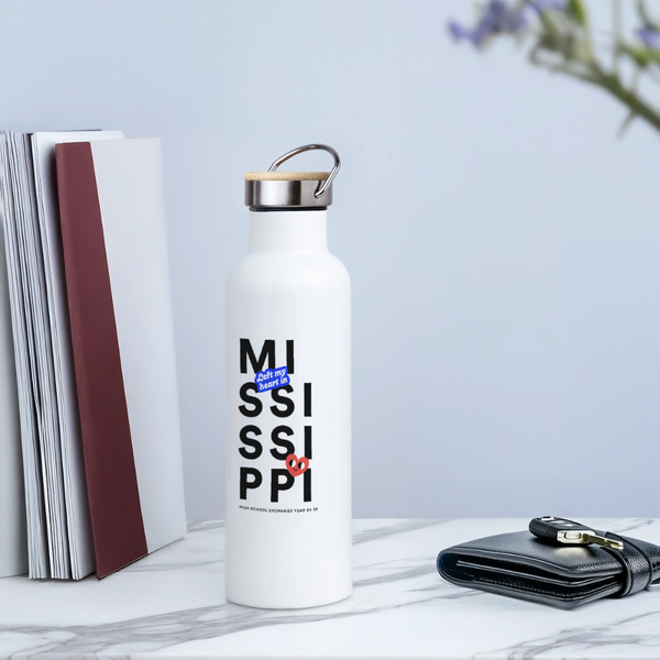 2026 State Pride Water bottle_Mississippi - white