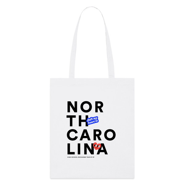 2026 State Pride Tote bag_NorthCarolina - white