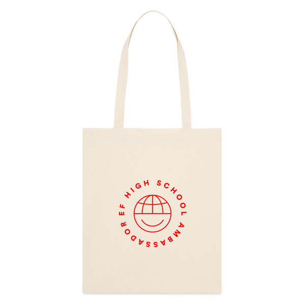 EF Ambassador Tote Bag - natural raw
