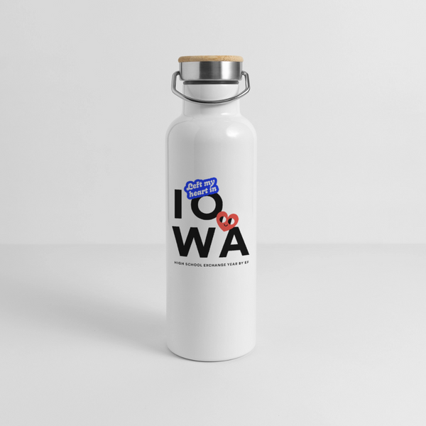 2026 State Pride Water bottle_Iowa - white
