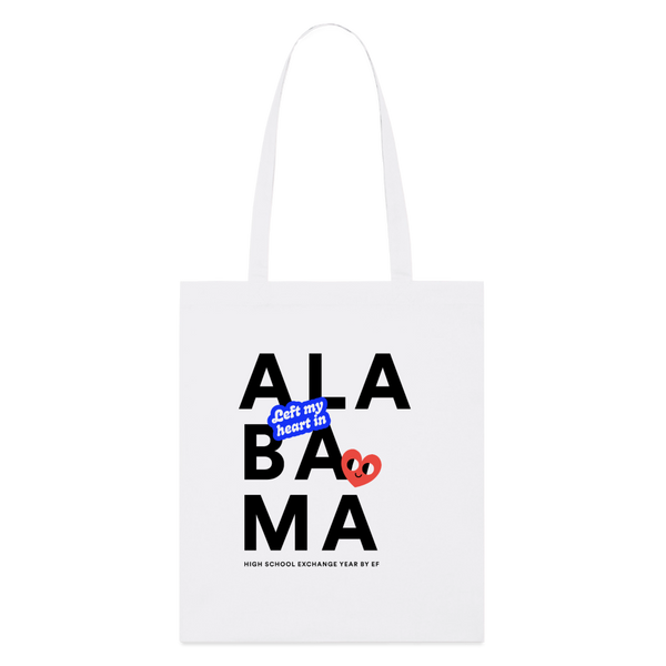 2026 State Pride Tote bag_Alabama - white