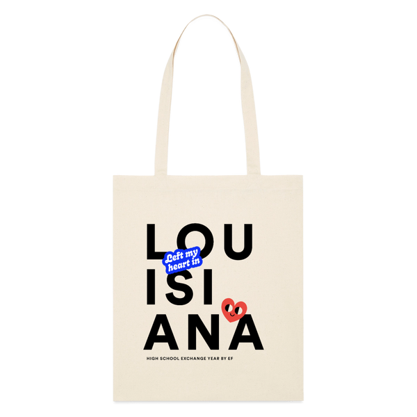 2026 State Pride Tote bag_Louisiana - soft Ecru
