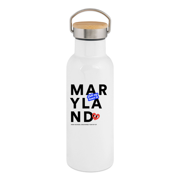 2026 State Pride Water bottle_Maryland - white