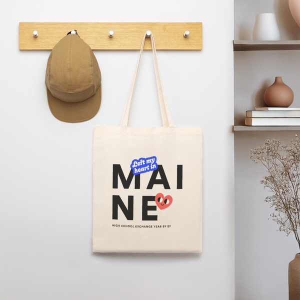 2026 State Pride Tote bag_Maine - soft Ecru