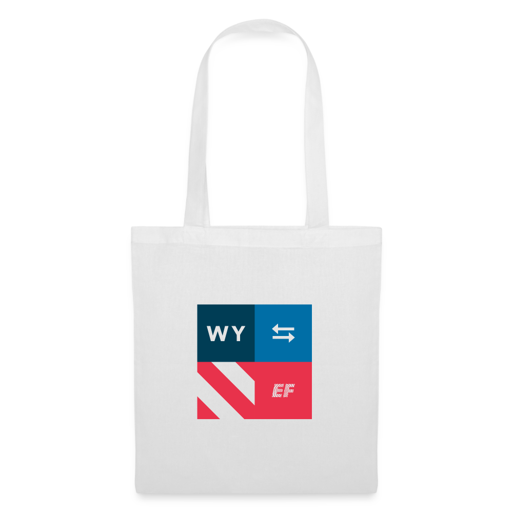 Wyoming - State Pride Tote Bag - white