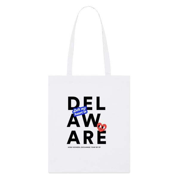 2026 State Pride Tote bag_Delaware - white