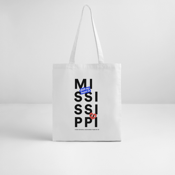 2026 State Pride Tote bag_Mississippi - white