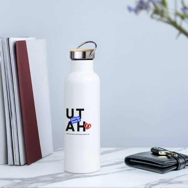 2026 State Pride Water bottle_Utah - white