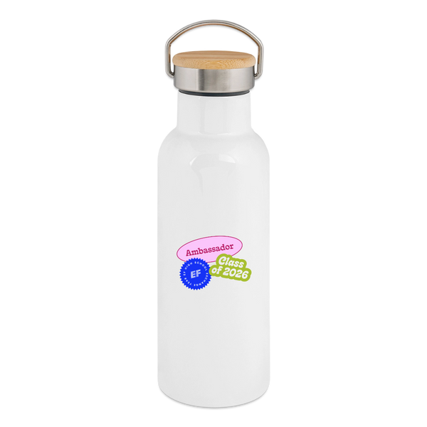 New Ambassador Water Bottle - white