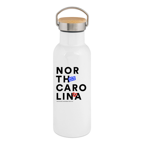 2026 State Pride Water bottle_NorthCarolina - white