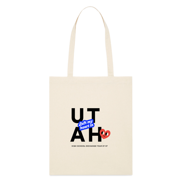 2026 State Pride Tote bag_Utah - soft Ecru
