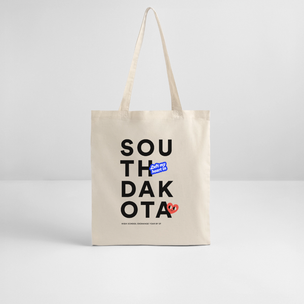 2026 State Pride Tote bag_SouthDakota - soft Ecru