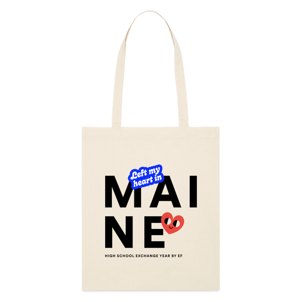 2026 State Pride Tote bag_Maine - soft Ecru