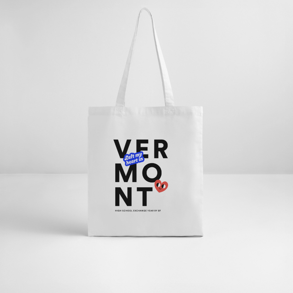 2026 State Pride Tote bag_Vermont - white